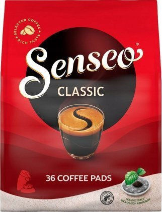 Senseo Espresso Capsules Compatible with Senseo Pads Machine 36pcs