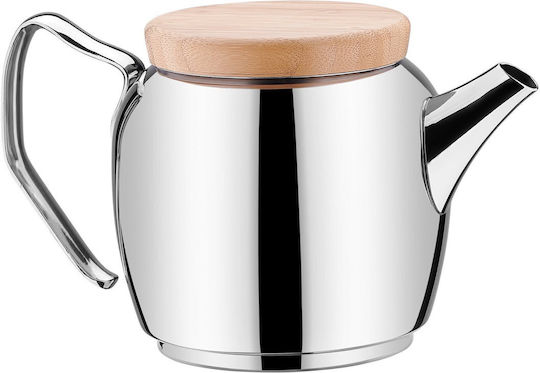 Korkmaz Τσαγιέρα Ανοξείδωτη Γκρι 1100ml