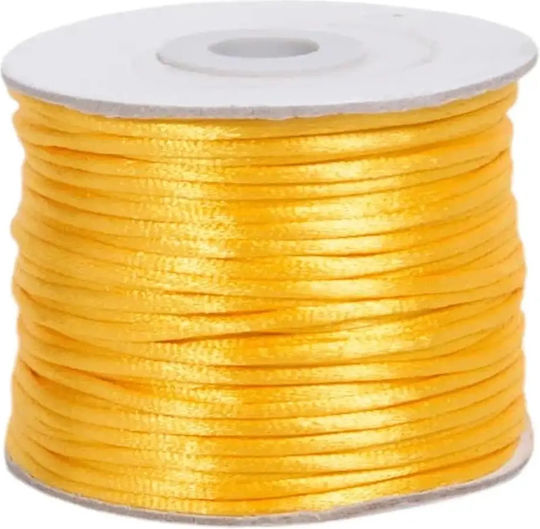 Schnürsenkel Satin Stoff F2mm 50 m Fuchsie