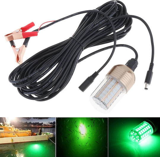 LED Professional Underwater Fishing Lamp 12/24V Green 60 Super LED 18000lm IPX8 – Super Fish Lamp TC-552