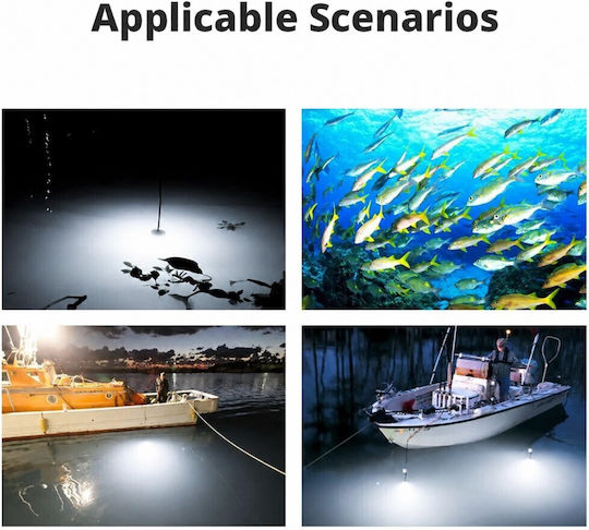 Led Professional Underwater Fishing Lamp 12/24v White 60 Super Led 18000lm Ipx8 – Super Fish Lamp Tc-553
