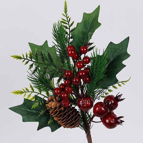 Estheti 600-46698 Κλαδί Κόκκινα Berries Ρόδια 33εκ
