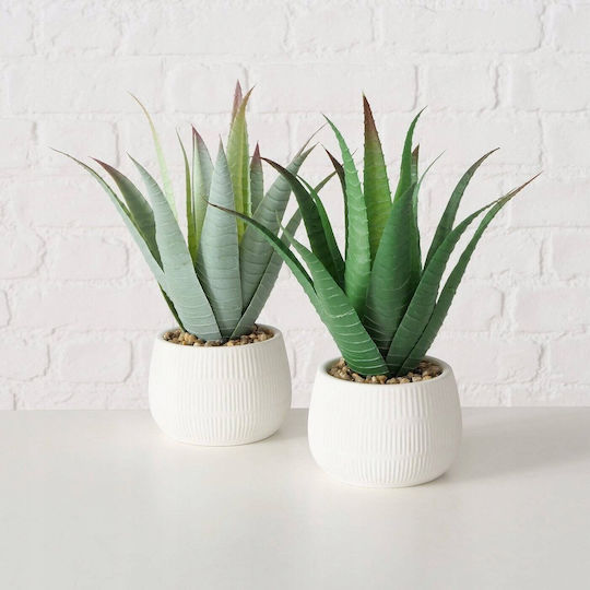Künstliche Pflanze im Töpfchen Aloe 29cm Boltze