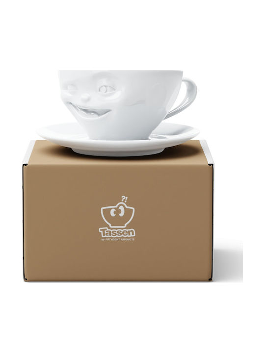 Fiftyeight Tassen Kaffee aus Porzellan Braun 200ml