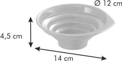 Tescoma Della Casa Pâlnie de Bucătărie din Plastic