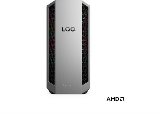 Lenovo LOQ Tower 26ADR10 Gaming Desktop PC (Ryzen 7-8745HX/16GB DDR5/1TB SSD/GeForce RTX 5060 Ti/No OS)