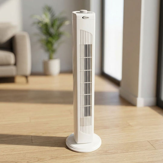 Ankor Ventilator Turm 45W Weiß
