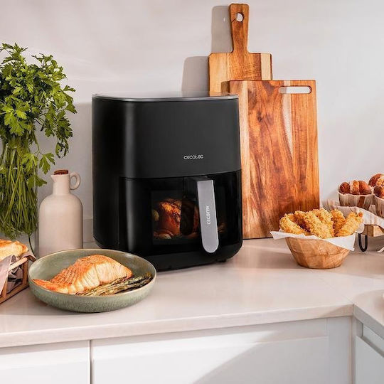 Cecotec Cecofry Fantastik Window 6500 Air Fryer 6.5lt Black