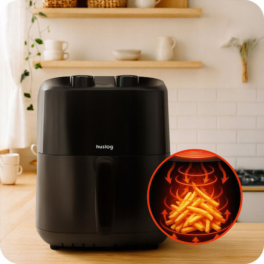 Huslog Air Fryer 3.5lt Black