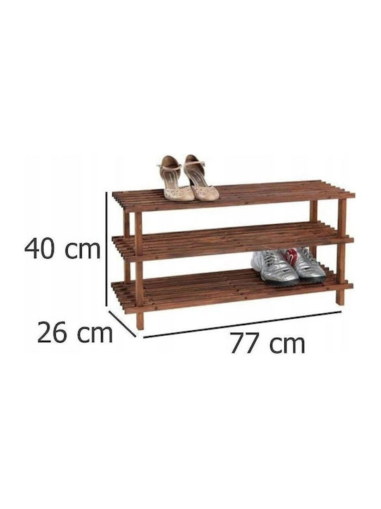 Kesper Holz Schuhorganisator 77x26x40cm