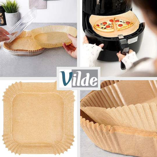Vilde Non-stick Papers for Air Fryer 19x19cm 200 Pieces