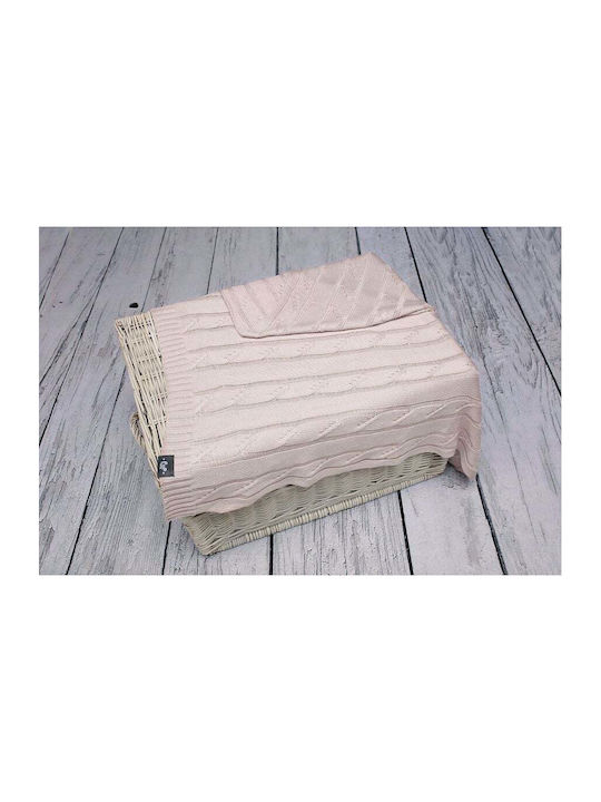 Pulp Pulp Decke Wickeltücher für Kinderzimmer Bamboo Rosa Pink 75x90cm