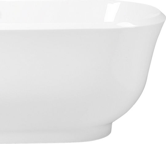 Beliani Freistehende Acryl Badewanne