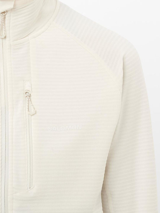 Lightwarm Essential Long Women's Jacket for Winter Whisper White