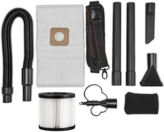 Einhell TP-VC 18/10 Li BL L-Solo Rechargeable Wet-Dry Vacuum Without Charger and Battery with Plastic 10 L Drum Red