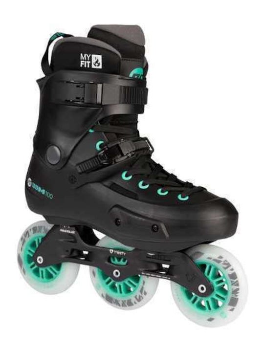 Powerslide Zoom Pro Inline Ролери Черни За Възрастни