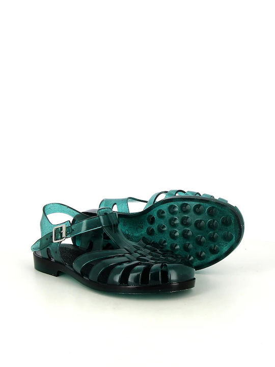Meduse Jelly Sandals Med-sunchanvre Vert