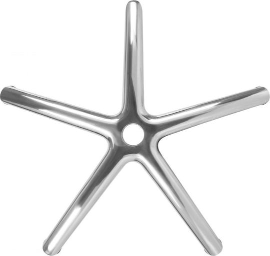 Gabbiano Gabbiano Metallisches Stern Für Bürostuhl 8cm Silber
