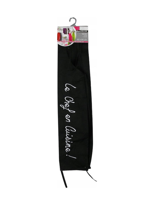 Douceur d'Intérieur Apron Black 84x60cm