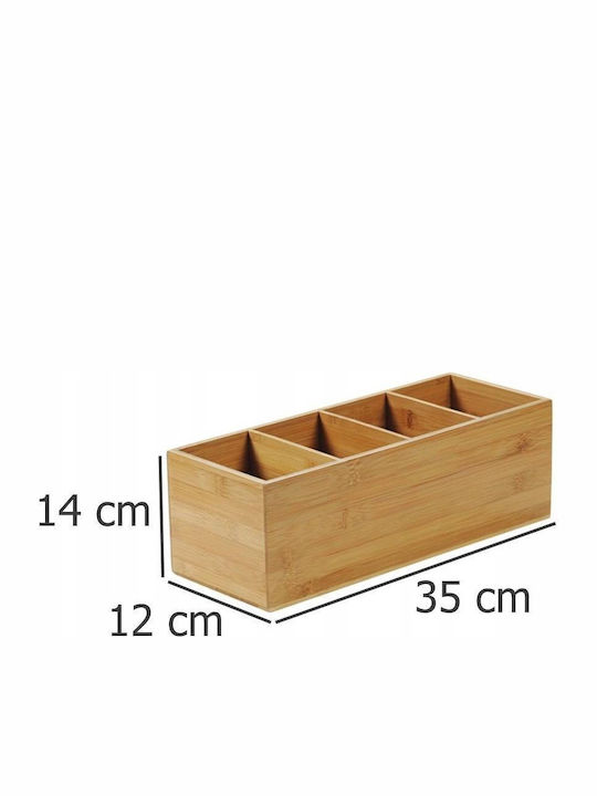 Kesper Wooden Drawer Cutlery Tray 35x12x14cm