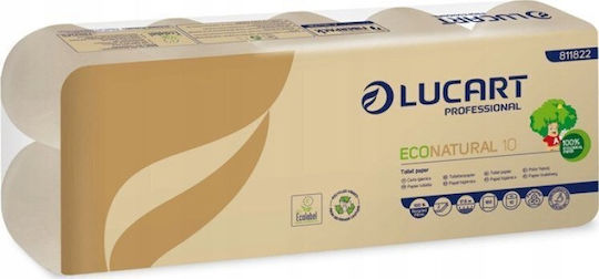 Lucart EcoNatural 10 Χαρτί Υγείας 10 Ρολά 2 Φύλλων