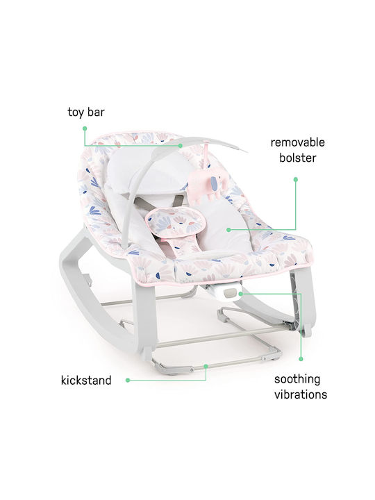 Ingenuity Elektrisch Baby Relax Keep Cozy mit Vibration Pink für Kind bis 18kg