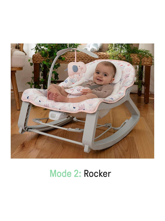 Ingenuity Elektrisch Baby Relax Keep Cozy mit Vibration Pink für Kind bis 18kg