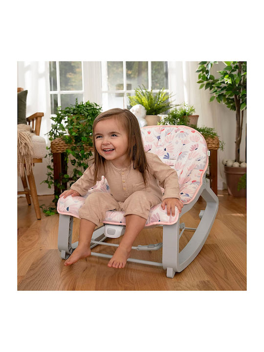 Ingenuity Elektrisch Baby Relax Keep Cozy mit Vibration Pink für Kind bis 18kg