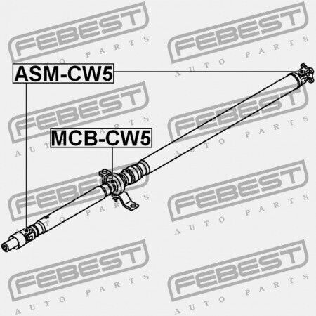 Febest Άξονες Μετάδοσης για Mitsubishi Outlander