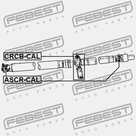 Febest Arbori De Transmisie Pentru Jeep Compass / Patriot