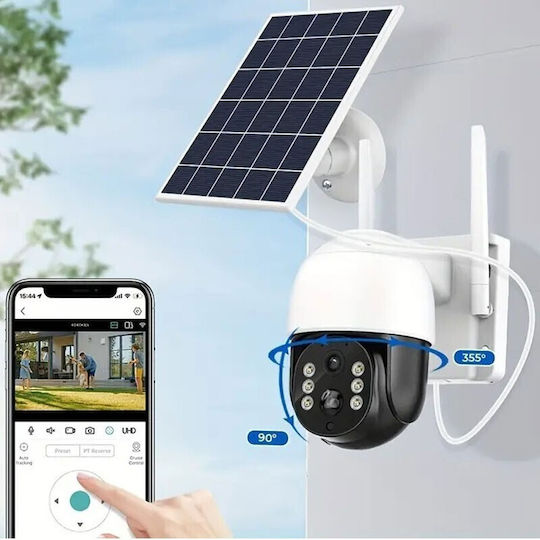 XY-04164 IP Κάμερα Παρακολούθησης Wi-Fi Full HD 1080p Αδιάβροχη Μπαταρίας με Αμφίδρομη Επικοινωνία και Φακό 4mm