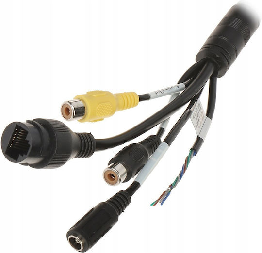 Dahua IPC-HFW2849T-AS-IL-0360B-BLACK IP Камера за Видеонаблюдение 4K Водоустойчива с Микрофон и Обектив 3.6mm