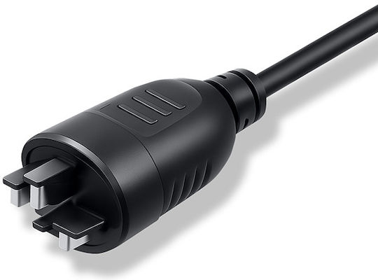 Qoltec Încărcător rapid pentru biciclete electrice și scutere electrice 36 V 42 V 4 A conector Bosch + cablu de alimentare