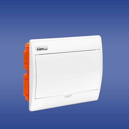 Elektro Plast Ηλεκτρολογικός Πίνακας Επιτοίχιος, 1 Σειράς, 8 Στοιχείων