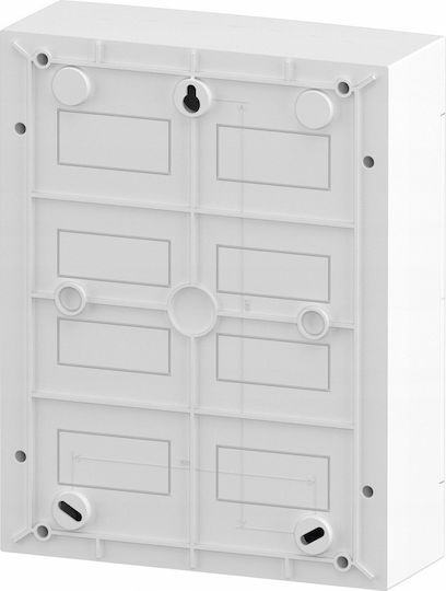 2x12 Surface-mounted Modular Switchgear Ip40 Easy9 Ez9eu-2-12-nt-p Door White Ez9eud212