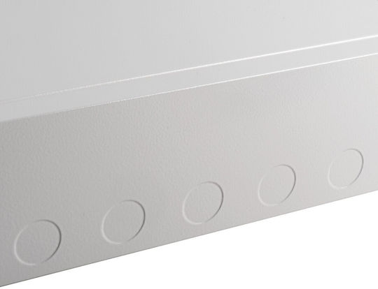 Metal Modular Switchgear 6x12 Surface Mounted Ip30 N+pe I Class Door White Kp-db-i-ms-612 White 29319