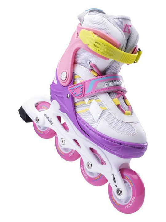Coolslide Inline ролери бели детски
