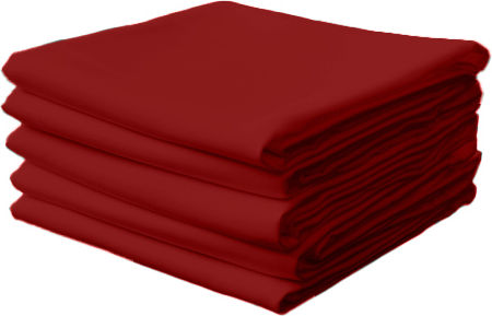 Meble odNowa Πετσέτα Φαγητού Σετ 10τμχ Σετ Red 40x40εκ.