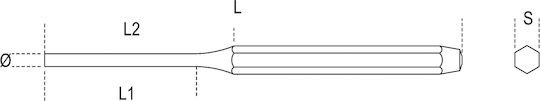 Beta Ζουμπάς 6x180mm 000310006 Εργαλείο Χειρός