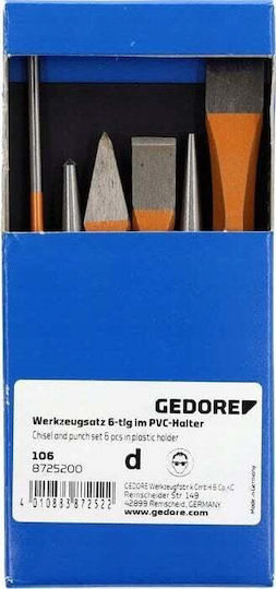 Gedore Σετ Εργαλεία Χειρός 6τμχ