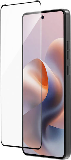 Bigben Connected 2-in-1 Pack Soft Case Tempered Glass Screen Protector Motorola G86 Black