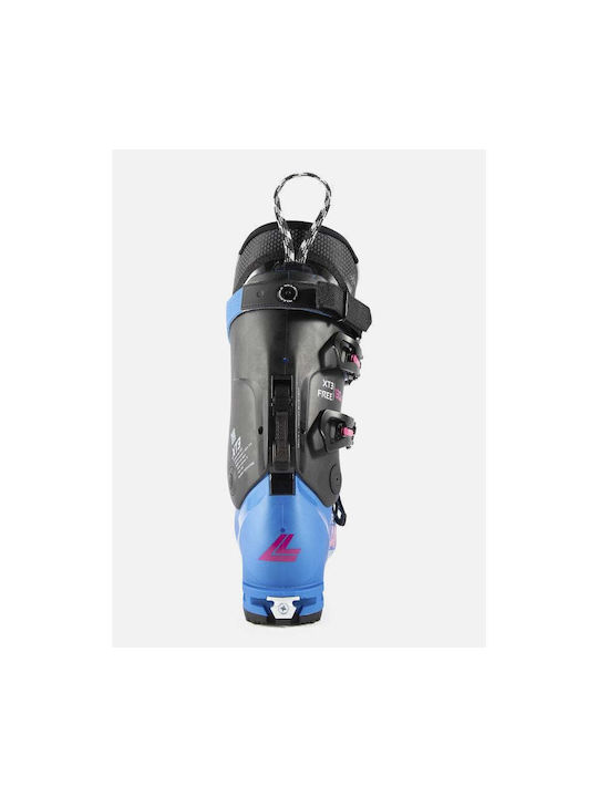 Lange Kinder Ski-Stiefel Blau