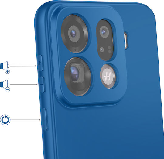 Avizar Калъф Oppo Find X9 Pro Съвместим С Qi Безжично Зареждане Син