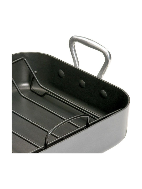 Kitchen Craft Backform aus Rostfreiem Stahl mit Antihaftbeschichtung 28x40cm