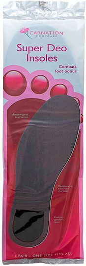 Carnation Super Deo Einlegesohlen Anatomische Einlegesohlen für Schuhe 1080 2 Stück