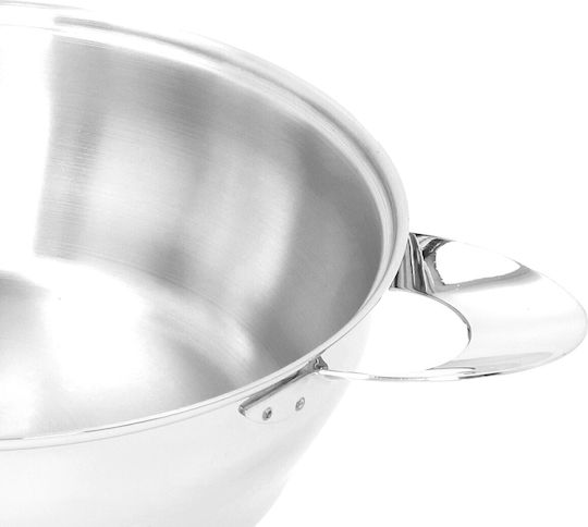 Demeyere Spezialitäten Rostfreier Stahl Tiefer Kochtopf 3l / 22cm