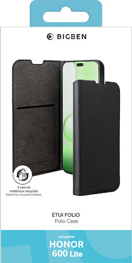 Bigben Case Honor 600 Lite Card Holder Stand Function Black