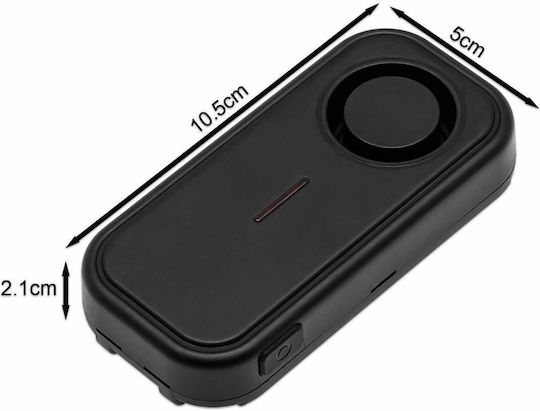Motorcycle Bicycle Alarm System 113db Shock Sensor Remote Control Ip66 Ks-sf06r
