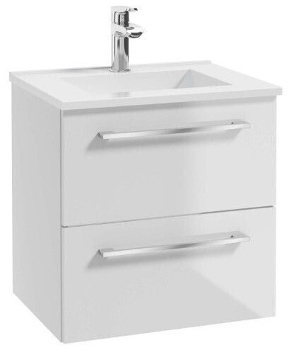 Deftrans Πάγκος με Νιπτήρα Μ50xΒ40xΥ50cm White