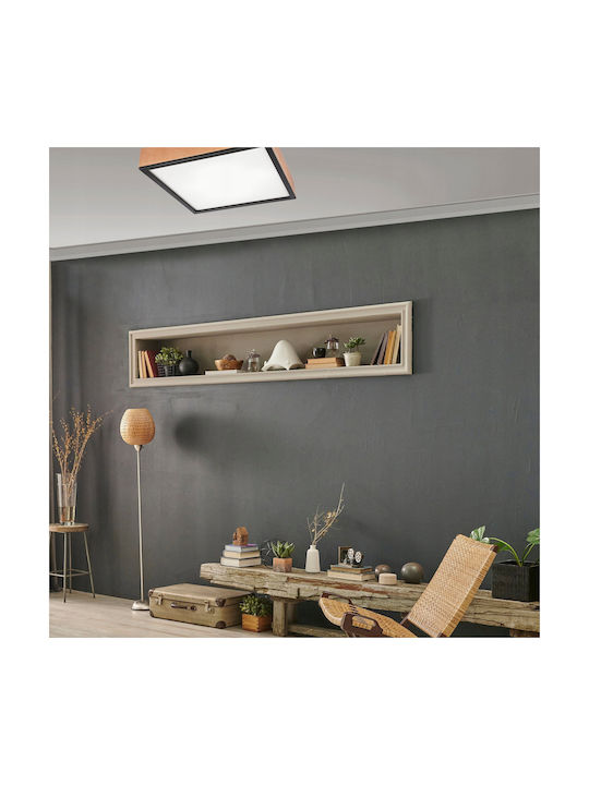 Lamkur Ceiling Mount Light 48cm Brown with Socket E27